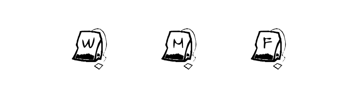 KR Teabag  Free Fonts Download