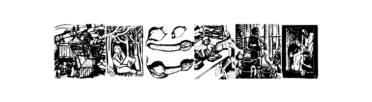 VirtualWoodcuts  Free Fonts Download