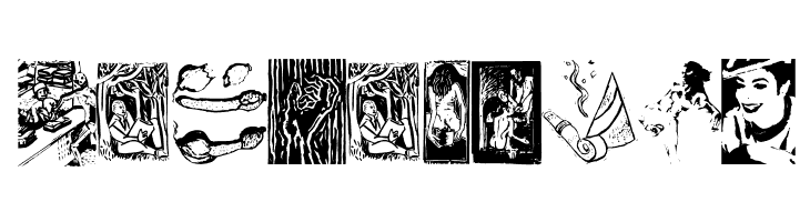 VirtualWoodcuts  Free Fonts Download