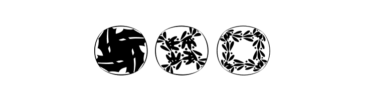 RoundPieces-06  Free Fonts Download