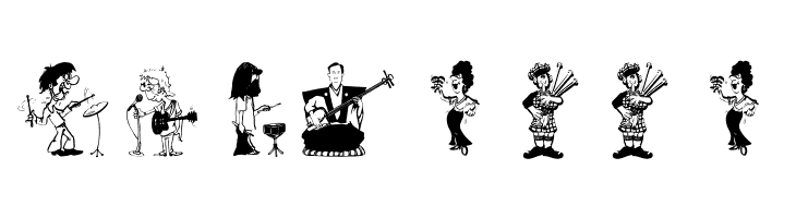 Musicians  Free Fonts Download