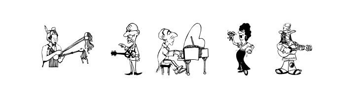 Musicians  Free Fonts Download