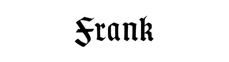 Frank TypographerGotisch C Font