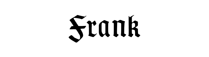 Frank TypographerGotisch B Font