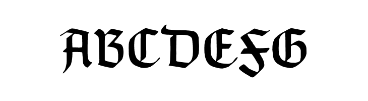TypographerGotisch D  Free Fonts Download