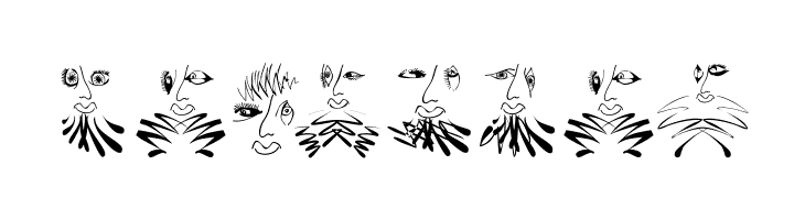 Beardfaces  Free Fonts Download