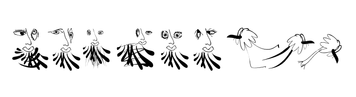 Beardfaces  Free Fonts Download