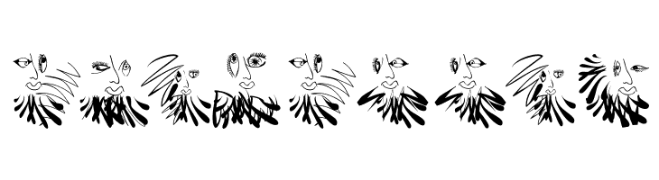 Beardfaces  Free Fonts Download