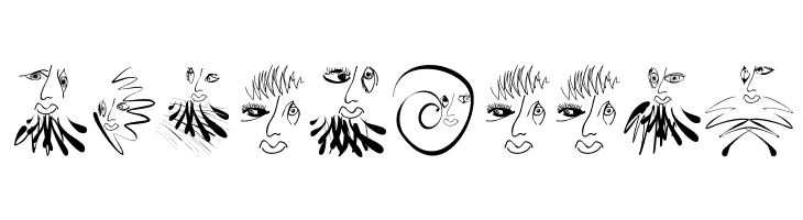 Beardfaces  Free Fonts Download