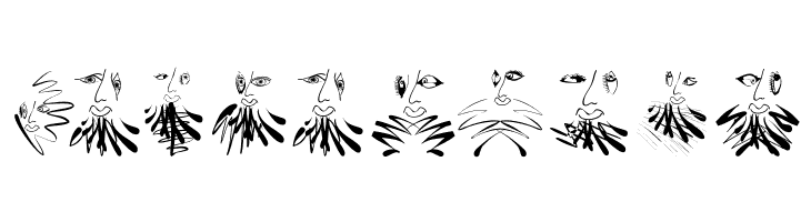 Beardfaces  Free Fonts Download