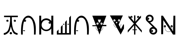 PlanetarishBats  Free Fonts Download