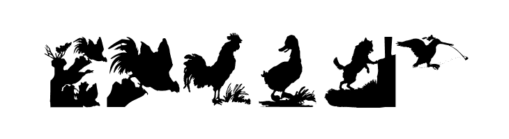 KarawaneSilhous  Free Fonts Download