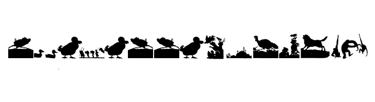 KarawaneSilhous  Free Fonts Download