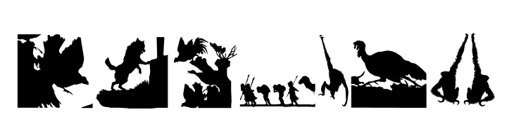 KarawaneSilhous  Free Fonts Download