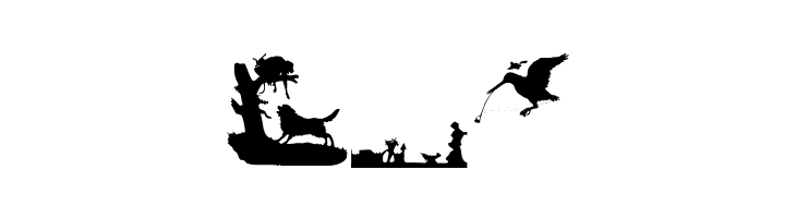 KarawaneSilhous  Free Fonts Download