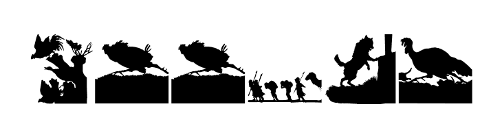 KarawaneSilhous  Free Fonts Download