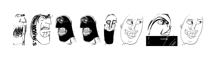 WildFaces  Free Fonts Download