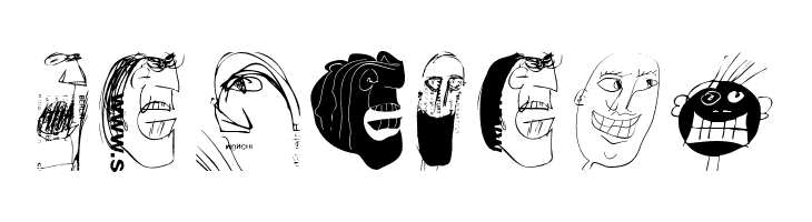 WildFaces  Free Fonts Download