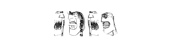 WildFaces  Free Fonts Download