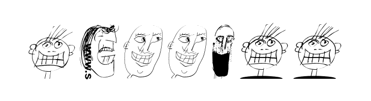 WildFaces  Free Fonts Download