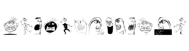 WildFaces  Free Fonts Download