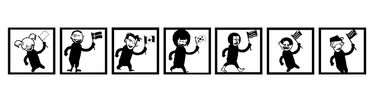 FlagHolder  Free Fonts Download