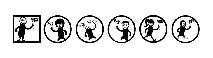 FlagHolder  Free Fonts Download