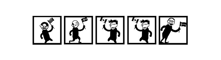 FlagHolder  Free Fonts Download