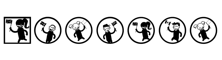 FlagHolder  Free Fonts Download