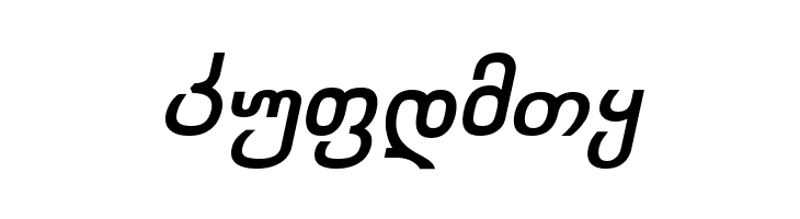 Chveulebrivy-ITV Bold Italic  Free Fonts Download