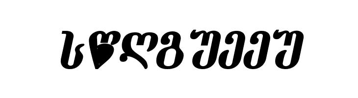 Dumbadze-ITV Bold Italic  Free Fonts Download