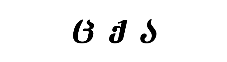 Dumbadze-ITV Bold Italic  Free Fonts Download