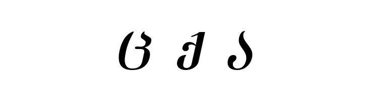 Dumbadze-ITV Italic  Free Fonts Download