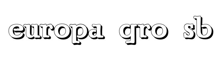 Parsons Shadow Heavy  Free Fonts Download