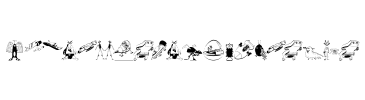 HalloweensUfos  Free Fonts Download