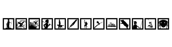 SomeSilhouBatsOne  Free Fonts Download