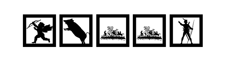 SomeSilhouBatsOne  Free Fonts Download