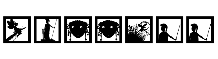 SomeSilhouBatsOne  Free Fonts Download