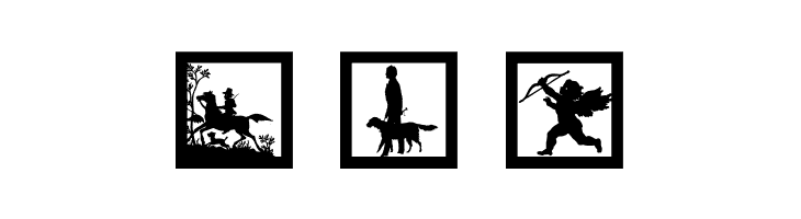 SomeSilhouBatsOne  Free Fonts Download