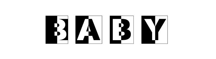 LogoHalfnHalf  Free Fonts Download