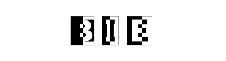 LogoHalfnHalf  Free Fonts Download