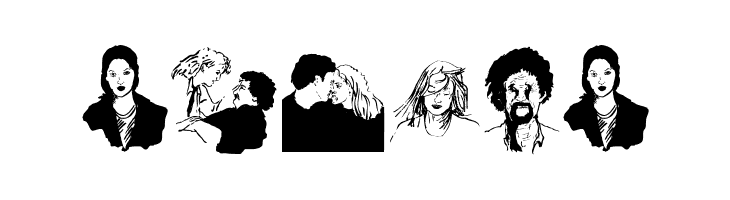 FemalesNMales  Free Fonts Download