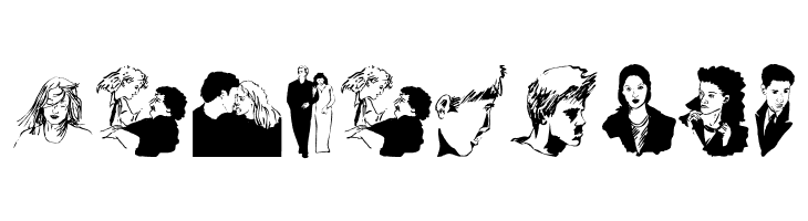 FemalesNMales  Free Fonts Download