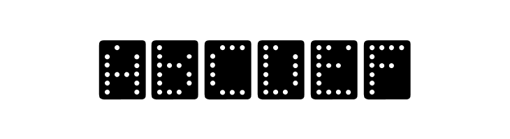 Domino-Effect-Normal  Free Fonts Download