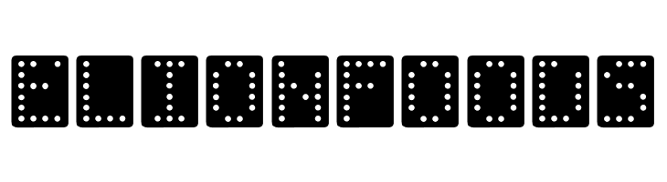 Domino-Effect-Normal  Free Fonts Download