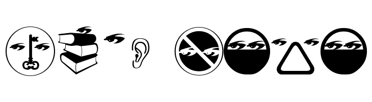 Characters  Free Fonts Download