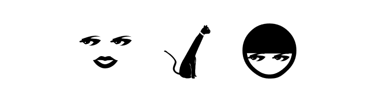 Characters  Free Fonts Download