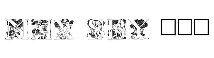 Lurzing Initials  Free Fonts Download