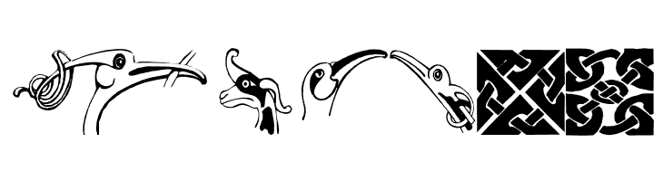 CelticOrnamBats  Free Fonts Download