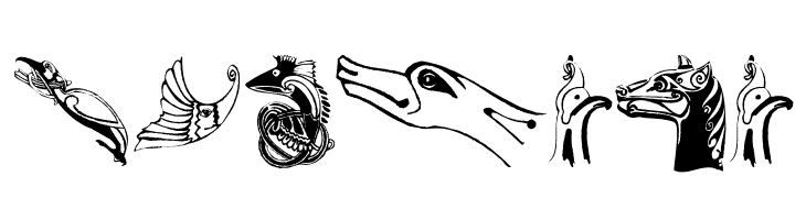 CelticOrnamBats  Free Fonts Download